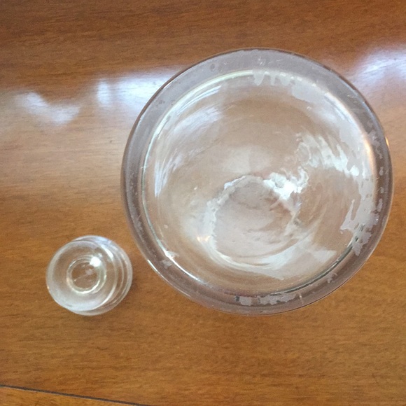 Antique Vintage Large Glass Apothecary Jar - Picture 4 of 5